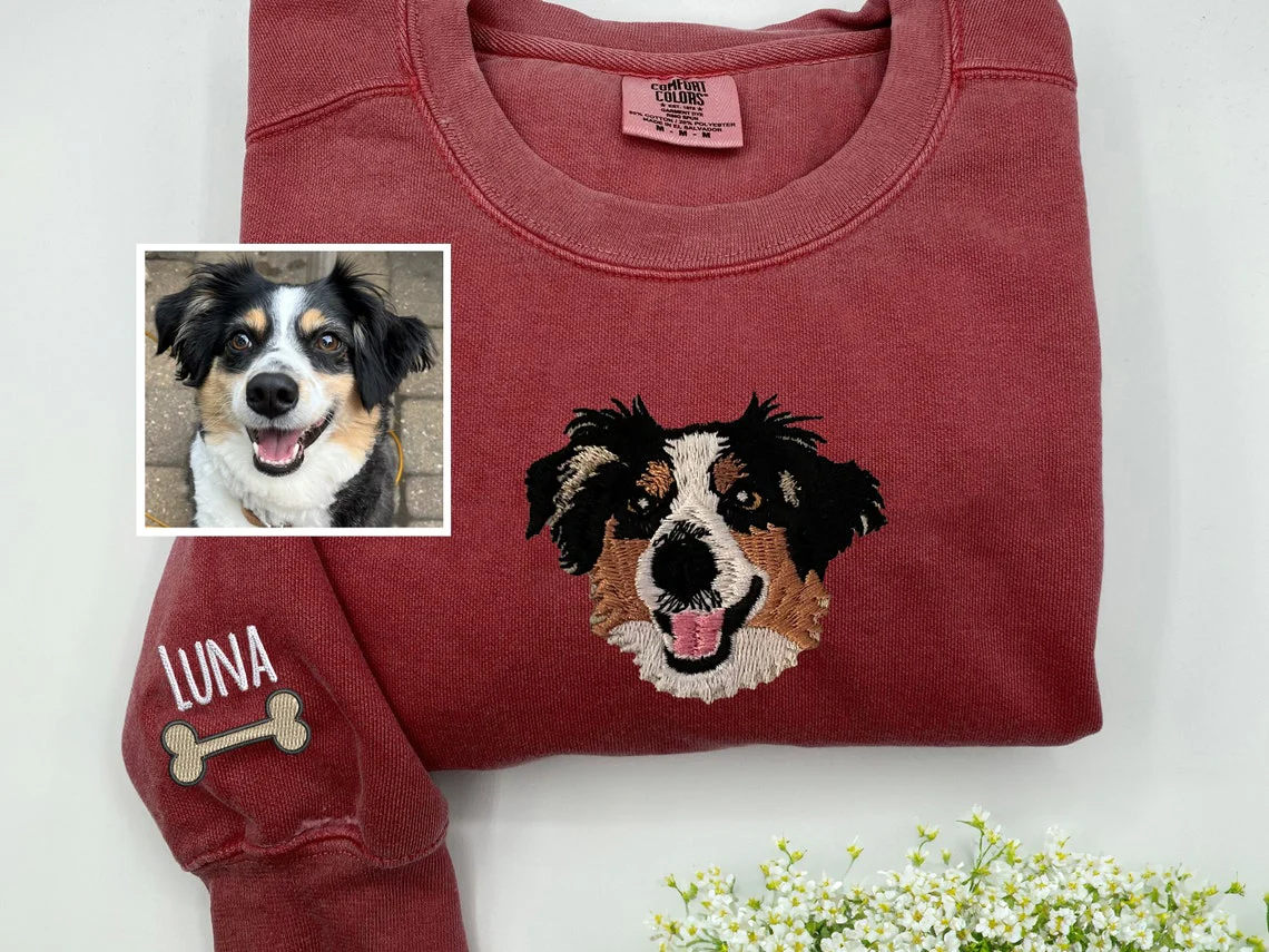 Casaco Bordado Love Pet- Eternize seu Pet com Você