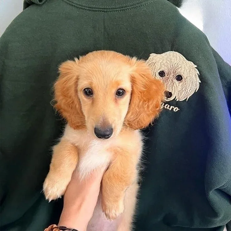 Casaco Bordado Love Pet- Eternize seu Pet com Você