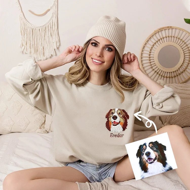 Casaco Bordado Love Pet- Eternize seu Pet com Você