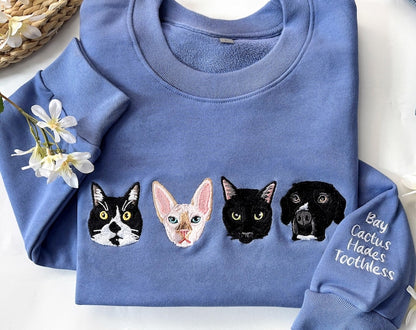 Casaco Bordado Love Pet- Eternize seu Pet com Você